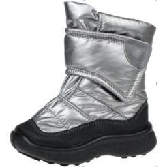 Зимние  мембранные ботинки для детей Tigina 9609, цвет серебряный - 9609