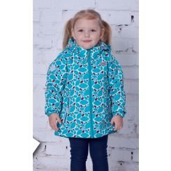 Демисезонная куртка-парка для девочки Joiks avg-132, цвет голубой