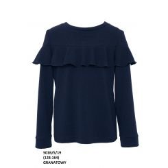 Школьный свитер для девочки Sly 501B/S/19 цвет синий - 501B/S/19