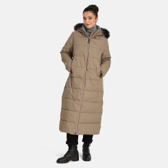 Зимове жіноче пальто HUPPA GUDRUN 12748047, колір бежевий 70031 - 12748047-70031