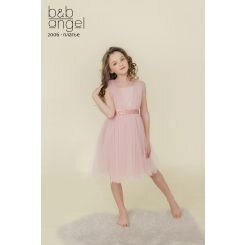 Нарядное платье  Baby Angel Афродита 2006, цвет розовый - 2006