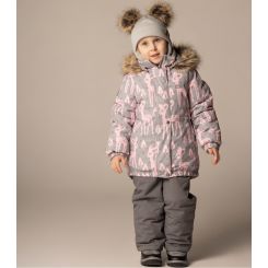 Зимовий дитячий комплект для дівчинки Lenne RUBY 24320, колір 3700 - 24320-3700