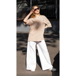 Літня футболка Filatova 473, колір бежевий