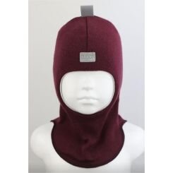 Зимняя шапка-шлем для мальчика Ruddy  2205, цвет бордовый